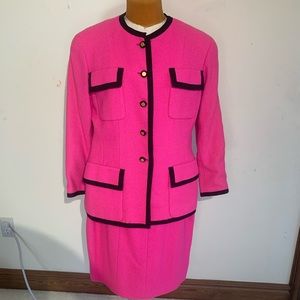 Vintage Chanel suit (jacket and skirt)